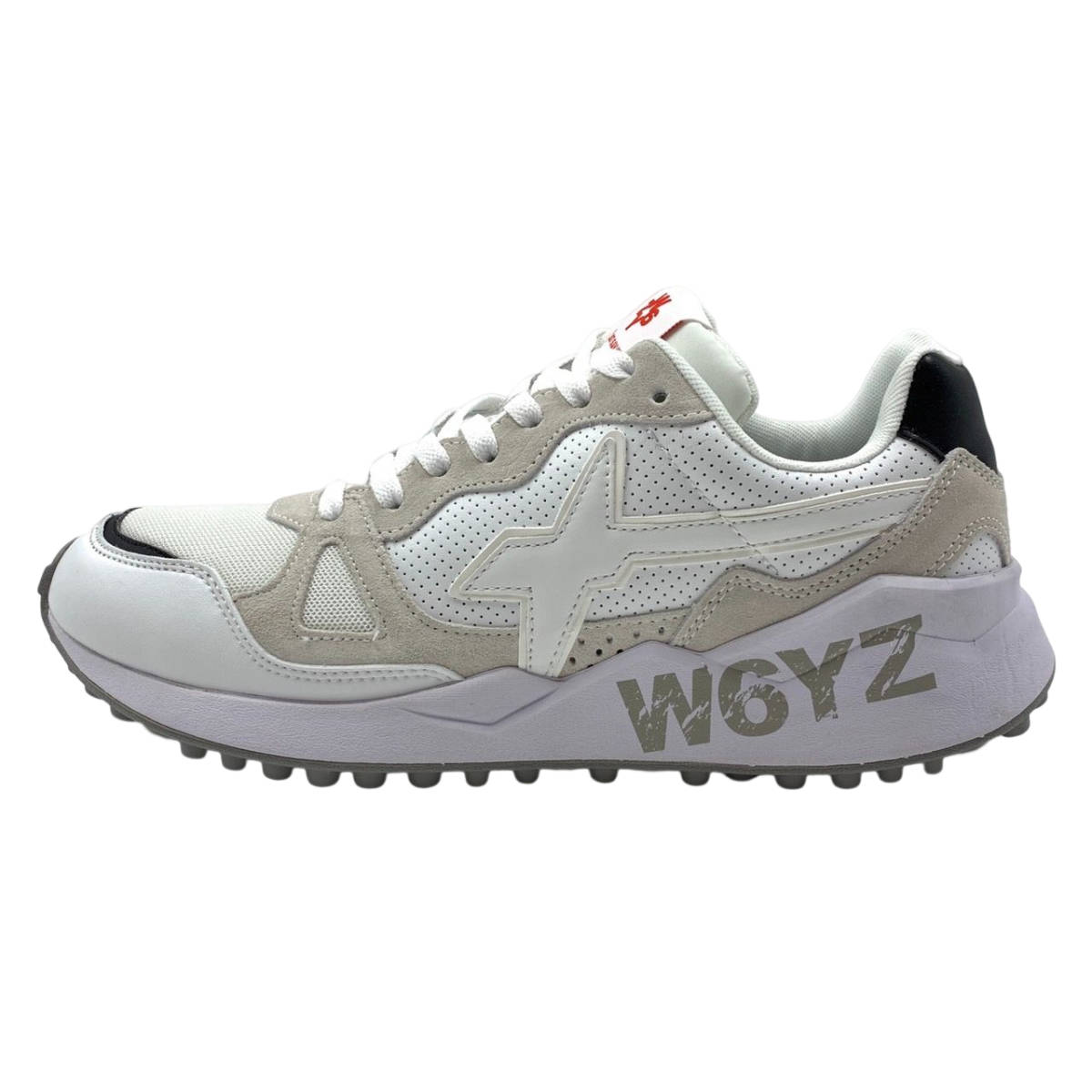 【サイズ選択】新品★定価31900円●W6YZ★最上級モデル 厚底ソールローカットスニーカー●WOLF/WFM220-0N01★白●ホワイト●ウィズの画像4