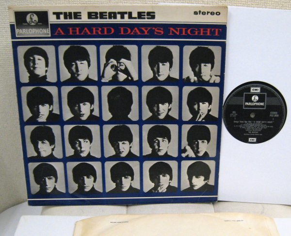 ^^ 英國盤 The Beatles A Hard Day's Night [ UK '71 STEREO Parlophone PCS 3058 ] MAT 1/1_画像1