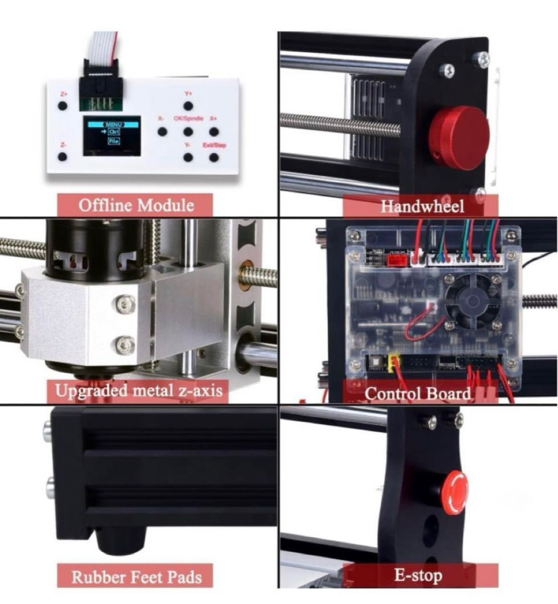 MOSTICS ルーターキット CNC 3018 PRO コントローラー付 フライス盤 彫刻機