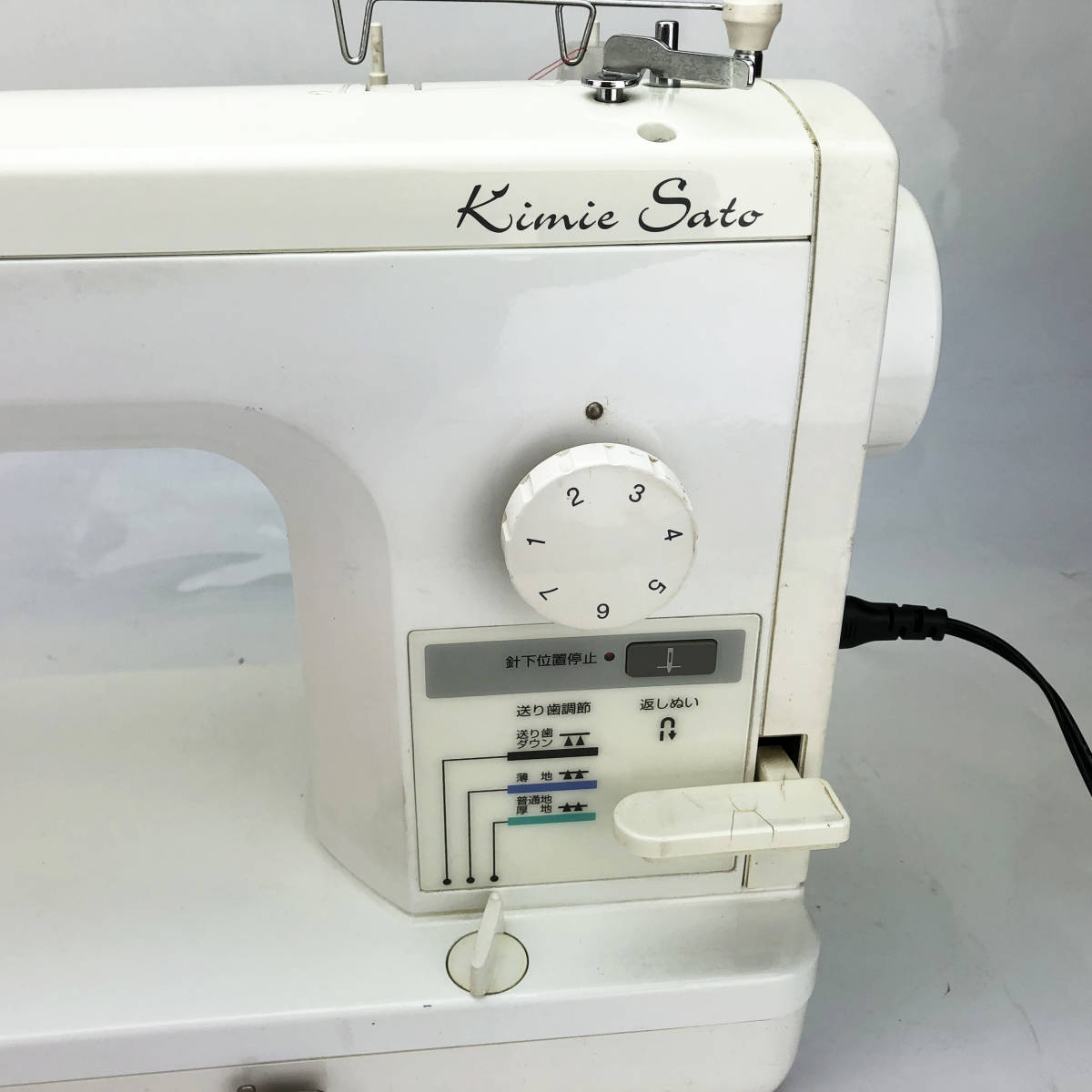 【中古・整備品】ブラザー 職業用ミシン　TA631 Kimie Sato_画像5