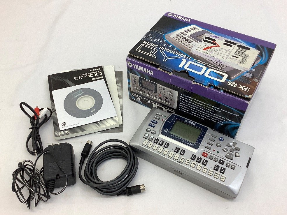 ヤマハ MUSIC SEQUENCER シーケンサー QY100 動作確認済 中古品 ACB_画像1