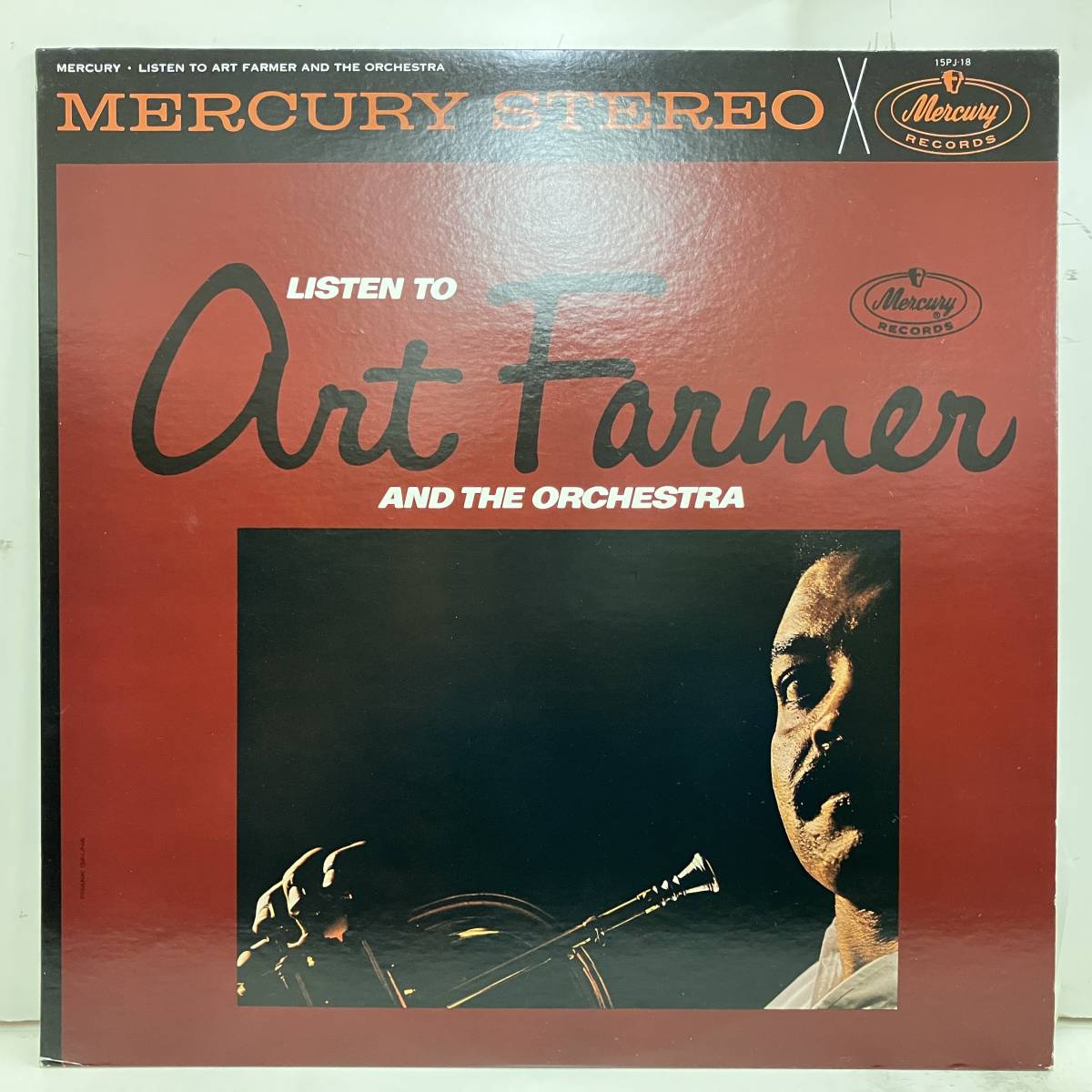 ■231003即決 JAZZ Art Farmer アート・ファーマー Listen To Art Farmer And The Orchestra 日本盤 15PJ-18 帯無ライナー付き。_画像1
