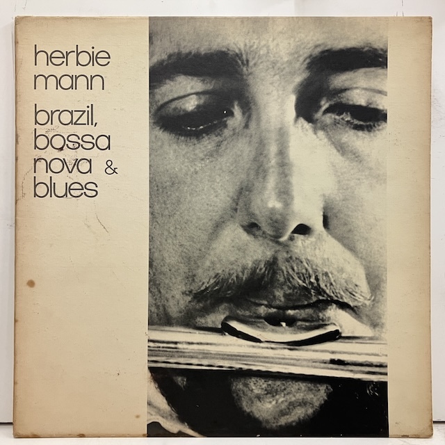 ■即決 JAZZ Herbie Mann / Brazil Bossa Nova & Blues uaj14009 j38698 米盤、輪無Sax Mono ハービー・マン_画像1