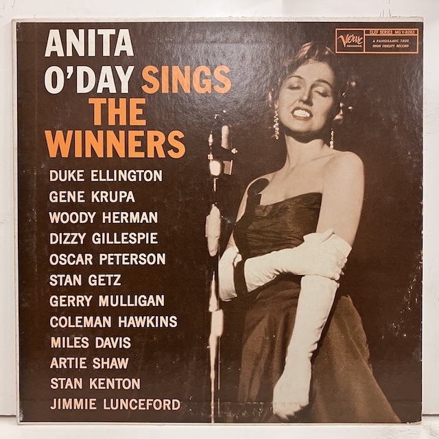 選ぶなら □即決 VOCAL Anita O'day / Sings the Winners Mgv8283