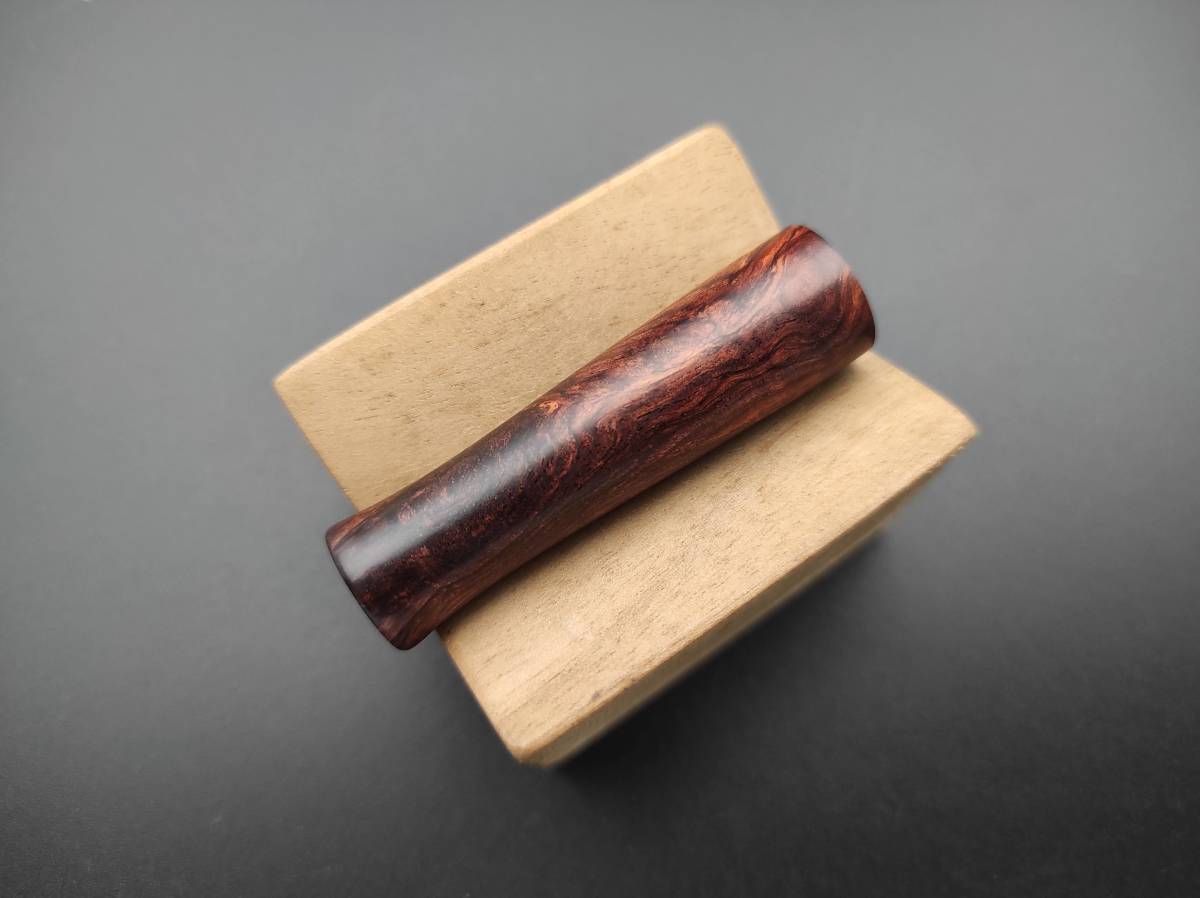 【FongLai Woodworks】PILOT パイロット Dr.GRIP 用　銘木グリップ【ホンジュラスローズウッドの瘤材】027_画像6