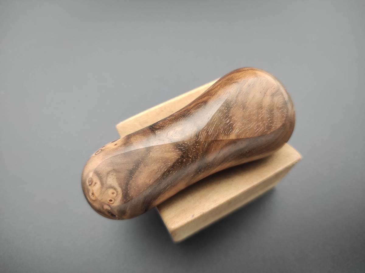 【FongLai Woodworks】銘木ペン置き【トルコ ウォルナットの瘤材】　_画像6