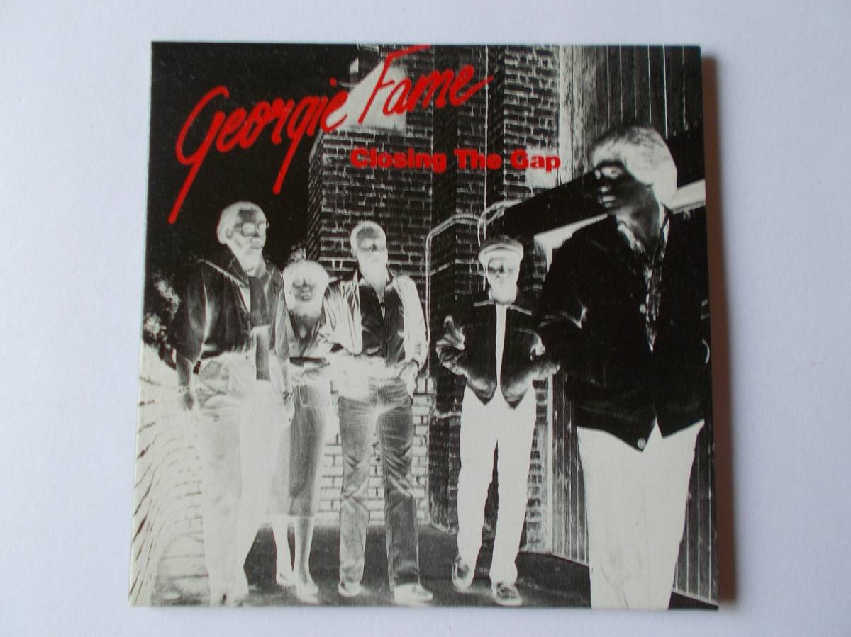 Georgie Fame CD 「Closing The Gap」 2007年国内盤 紙ジャケット仕様 再生確認・音OK ＊ ジョージィ・フェイム_画像1