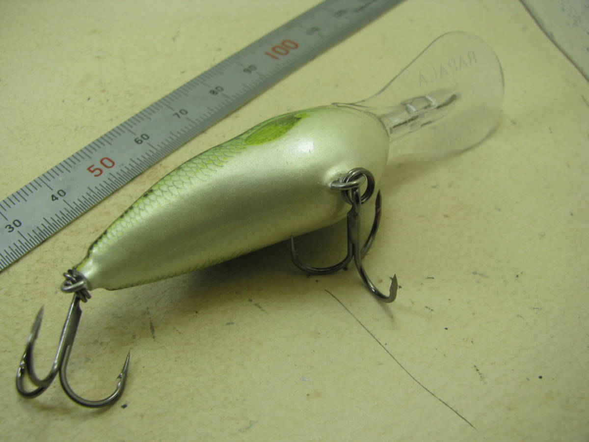 Rapala ラパラ DT8 BB ベビーバス 歩 Dives To 8Feet Balsa Floating Crankbait_画像5