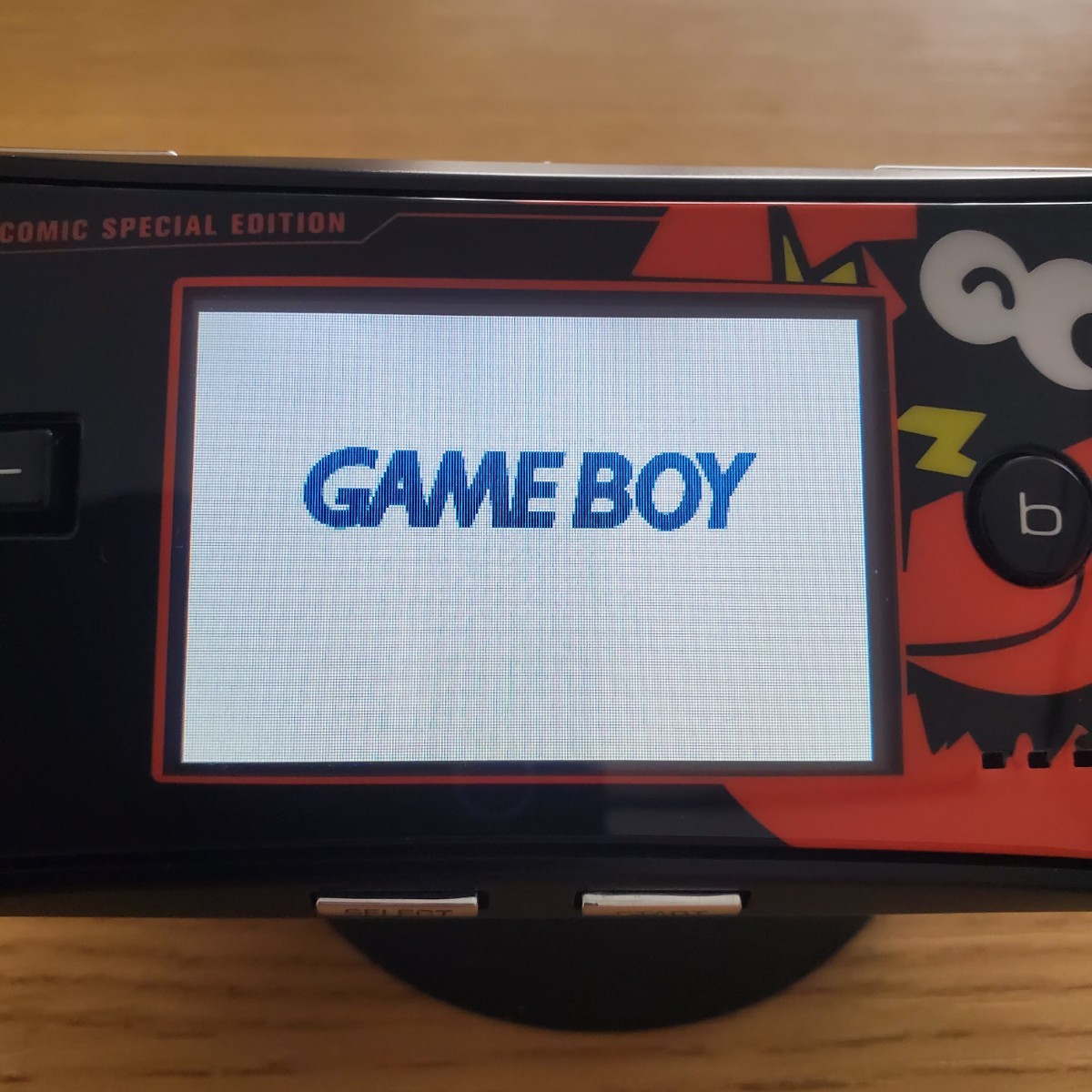 GBA ゲームボーイミクロ 本体 コロコロフェイスプレート交換品 動作確認済 スーパーマリオブラザーズ・アダプターおまけ 送料230円～