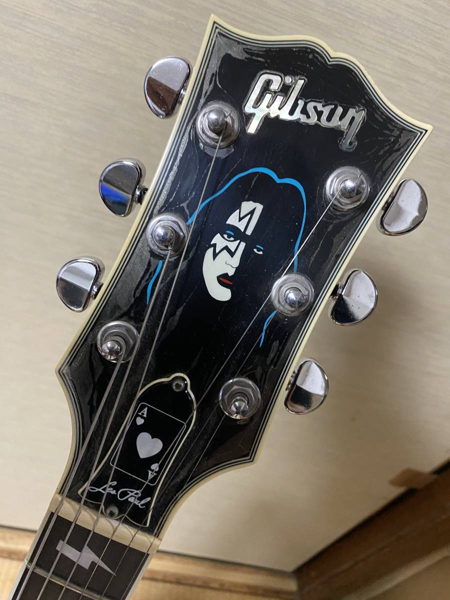 Gibsonレスポールカスタム エースフレーリーACE KISSの画像3
