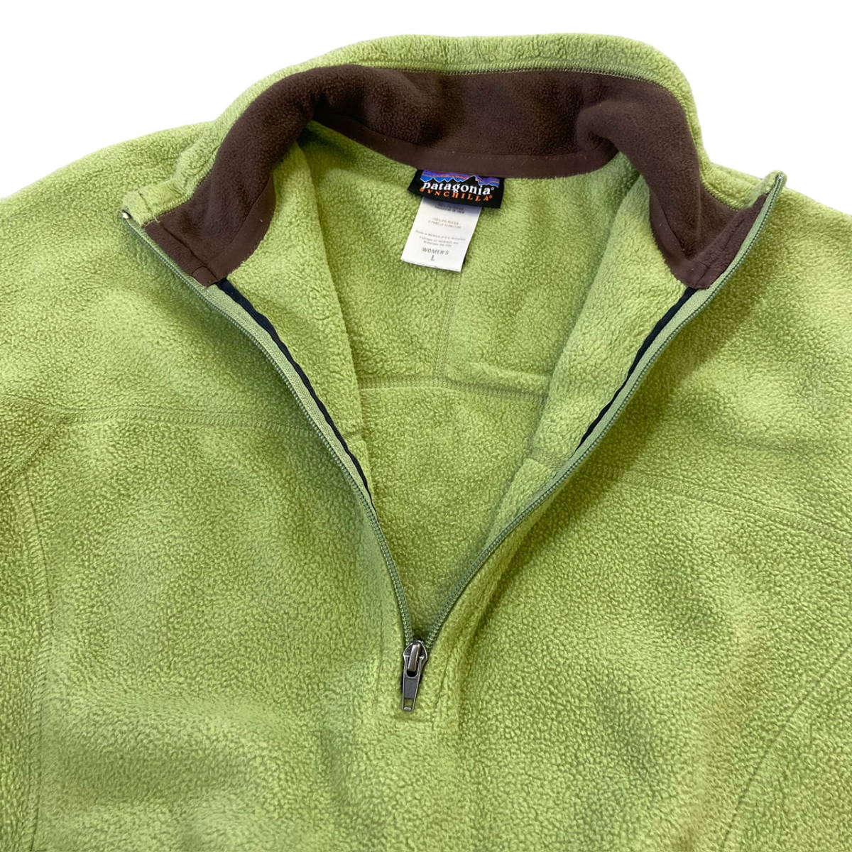 人気大割引 patagonia 2007年製 SYNCHILLA グリーン L ジャケット フリース 女性用