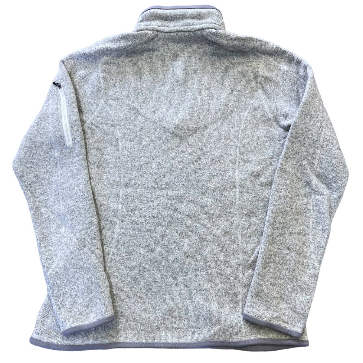 2010年製 patagonia ベターセーター フリース ジャケット L グレー ハーフジップ プルオーバー パーカー パタゴニア Better Sweater 25616_画像7