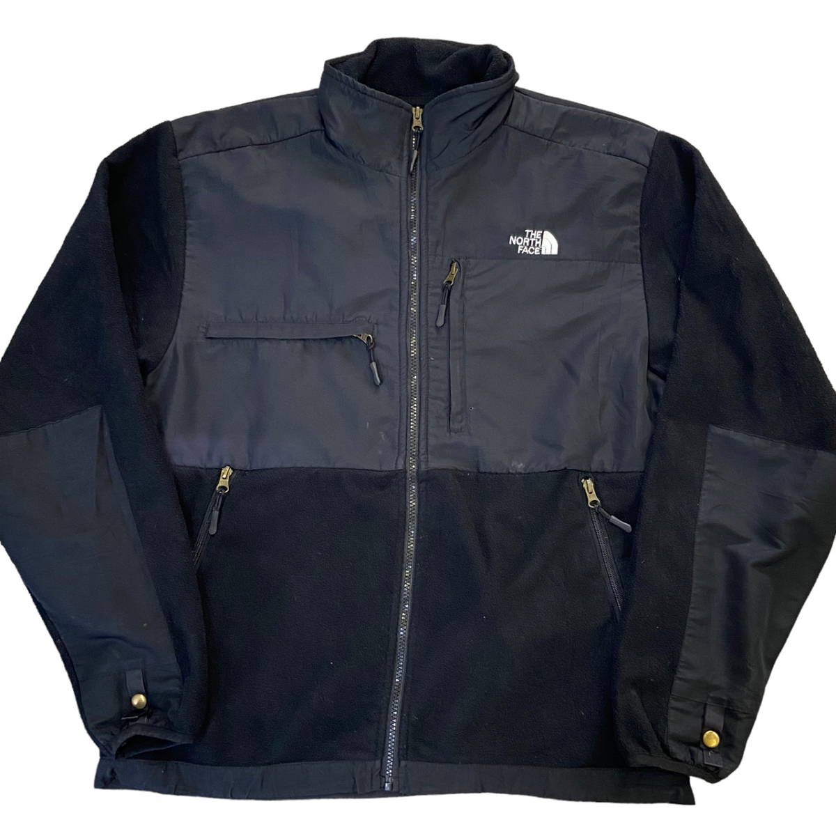 THE NORTH FACE デナリ フリース ジャケット M ブラック フルジップ パーカー ノースフェイス アウトドア_画像1