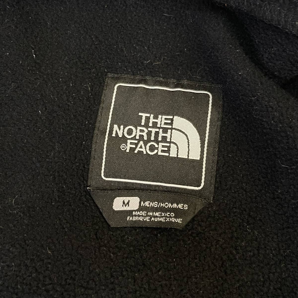 THE NORTH FACE デナリ フリース ジャケット M ブラック フルジップ パーカー ノースフェイス アウトドア_画像5