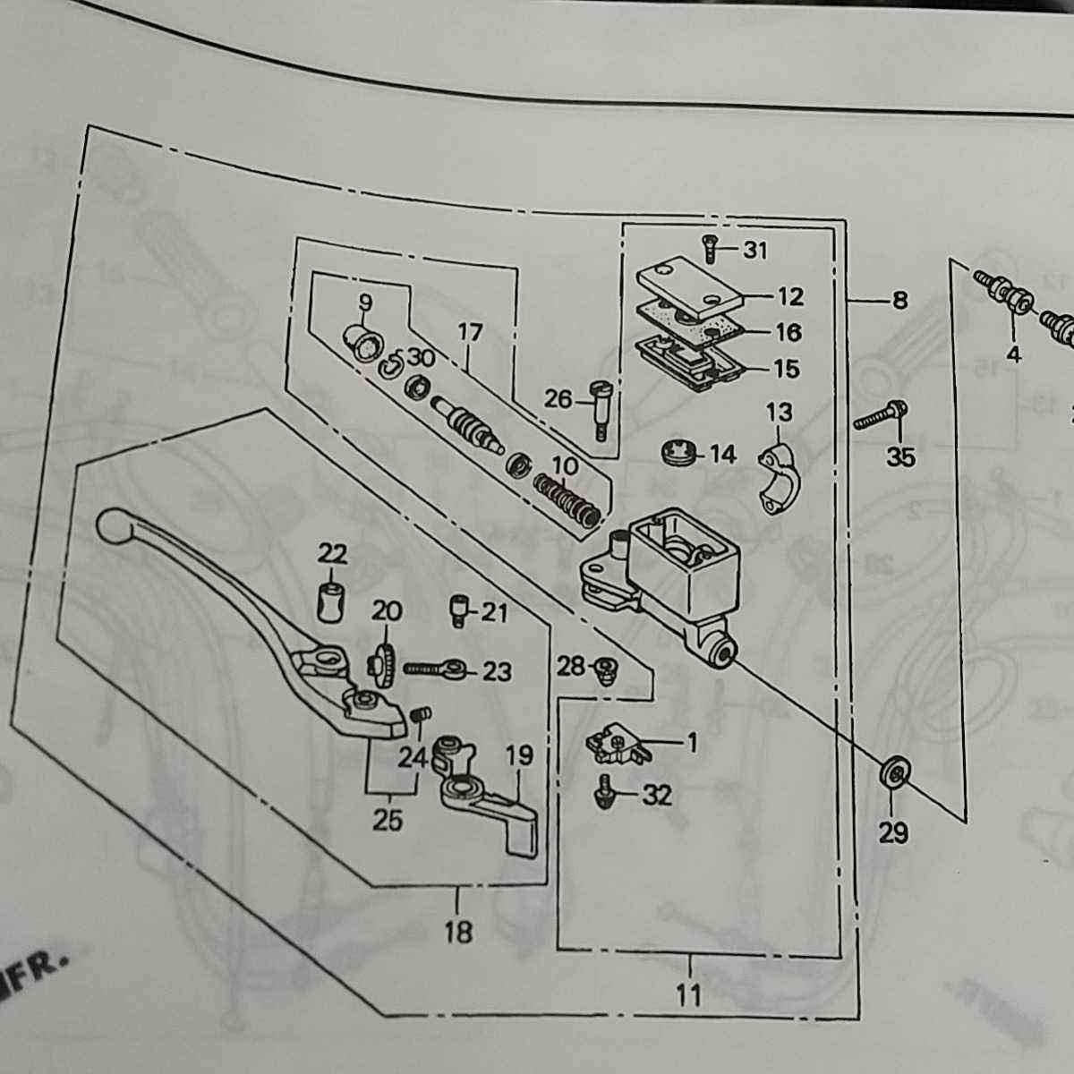 AX-1 MD21 フロントブレーキスイッチ　フロントストップスイッチ　純正未使用品_画像3