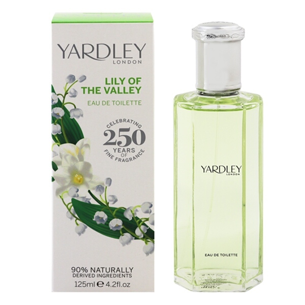 ヤードレー ロンドン リリーオブザバレー EDT・SP 125ml 香水 フレグランス LILY OF THE VALLEY YARDLEY LONDON 新品 未使用_画像1