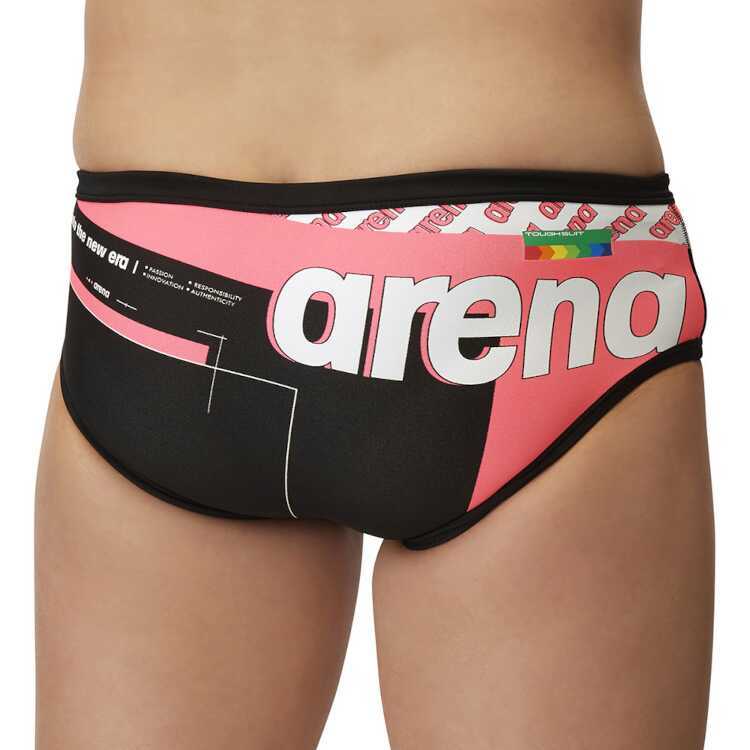  Arena .. swimsuit men's training Brief M black * red ×× black #FSA3613-BKRD ARENA new goods unused 