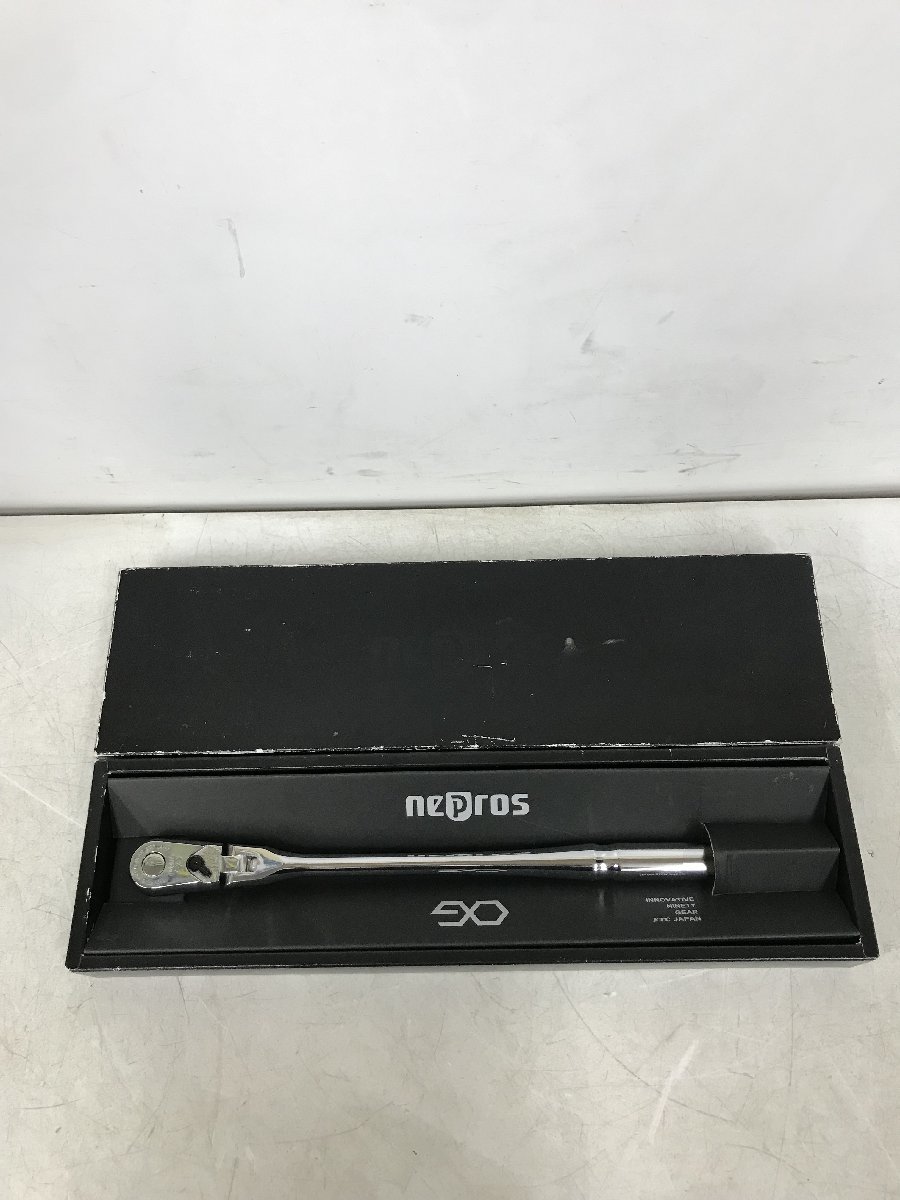 【中古品】★nepros 9.5sq.ロングフレックスラチェットハンドル NBR390FL　ITTV594JV1I6_画像1