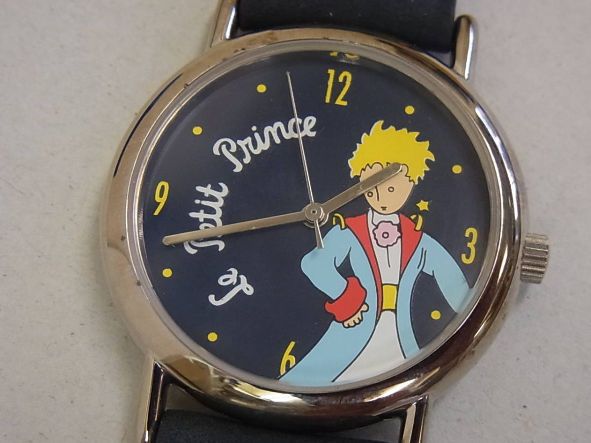 151022K34-1027K■Le Petit Prince 星の王子さま■腕時計 1995 箱付 不動 ジャンク扱い／中古品_画像2