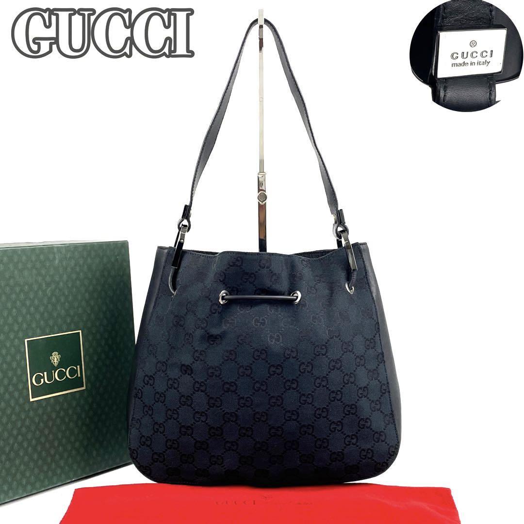 極美品】GUCCI グッチ GGキャンバス ワンショルダー トートバッグ