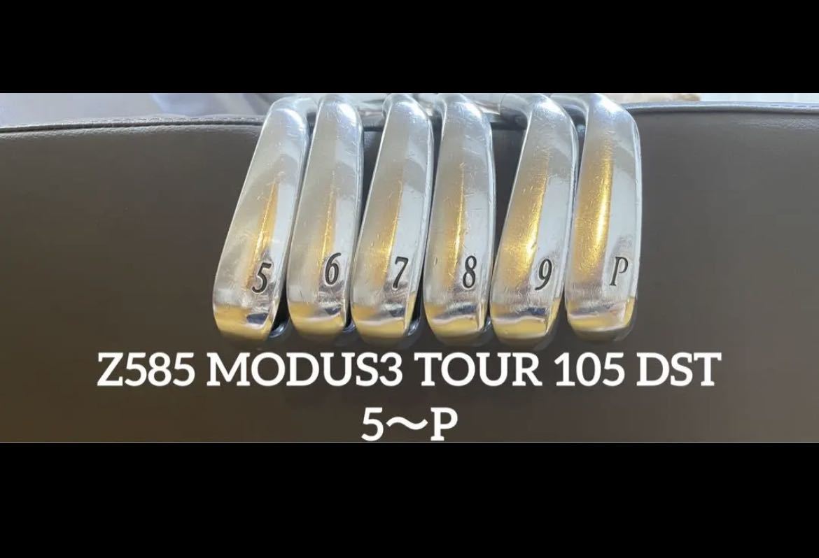 スリクソン Z585 アイアン 5〜P MODUS3 TOUR105-