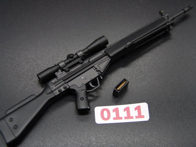 [R0111 ]1/6 doll parts : Manufacturers un- details HK91 308 Nato Tactical Rifle[ long-term storage * junk treatment goods ]