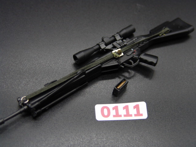 [R0111 ]1/6 doll parts : Manufacturers un- details HK91 308 Nato Tactical Rifle[ long-term storage * junk treatment goods ]