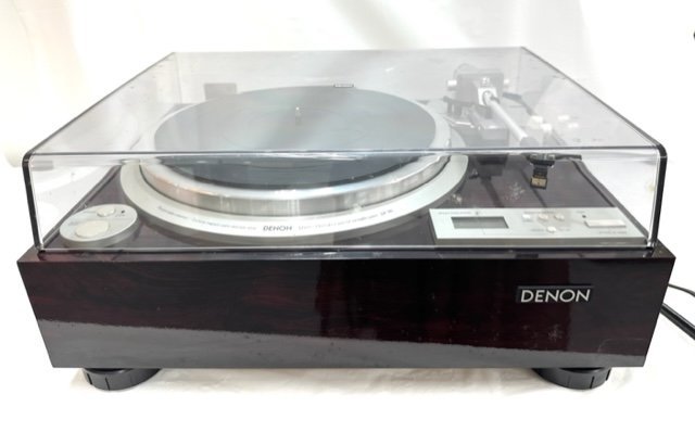 【中古品】(ジャンク品)デノン　DENON　ターンテーブル　レコードプレーヤー　DP-59L【送料別】FD0669_画像1