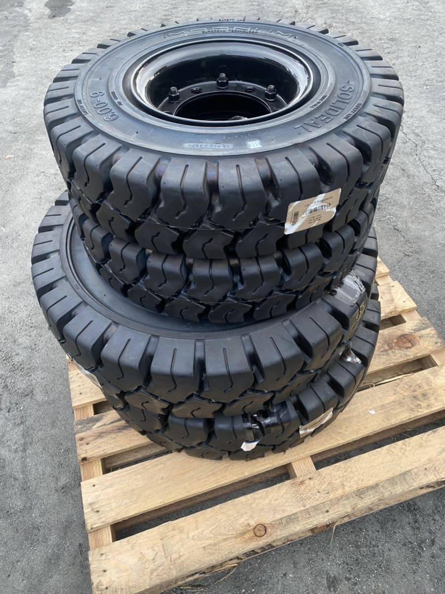 S5102-1-200 02-8FD25 Toyota forklift for wheel attaching no- Bank tire * unused goods * receipt hope *50km within free shipping 