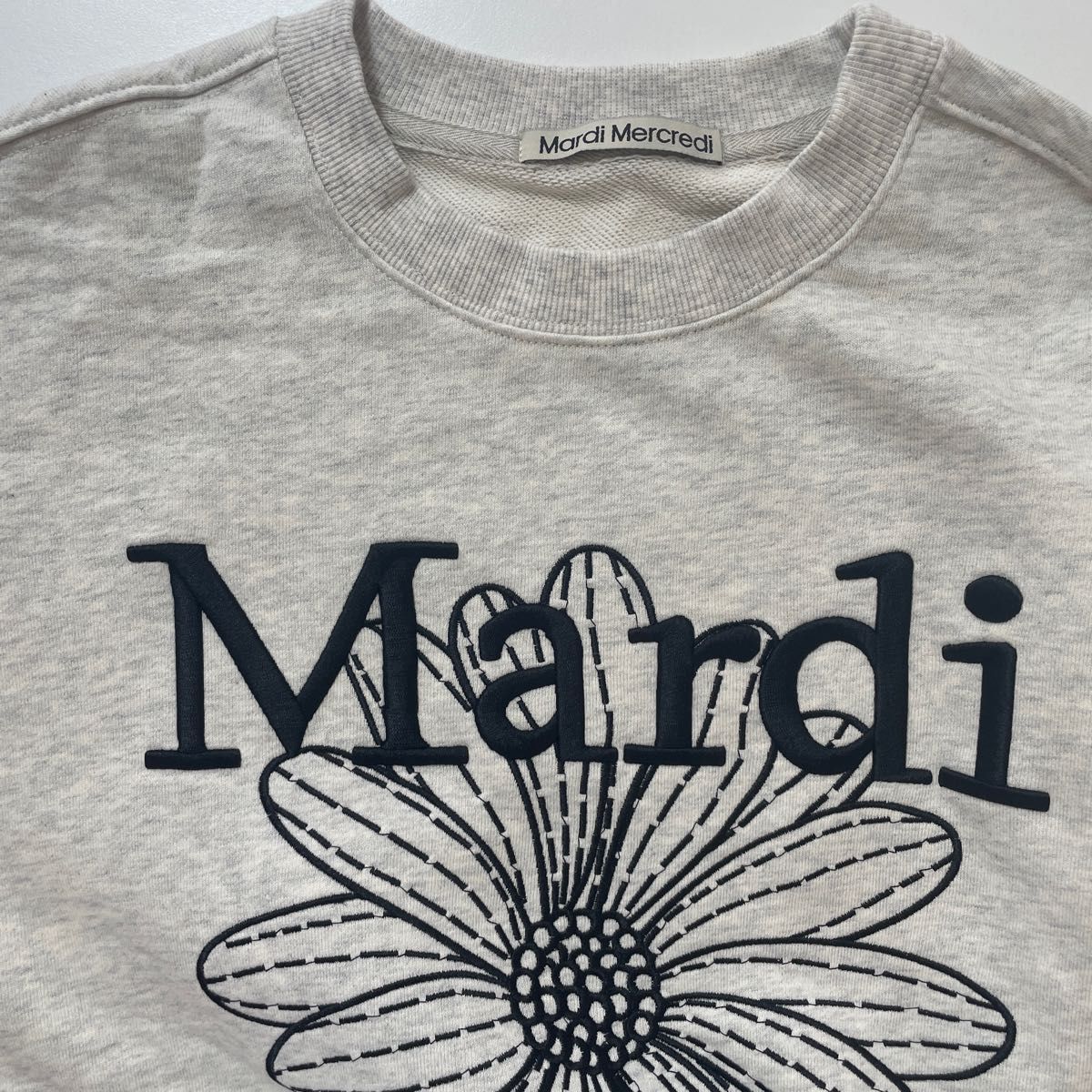 人気アイテム 【新品タグ付き】Mardi トレーナー 刺繍 マルディ 