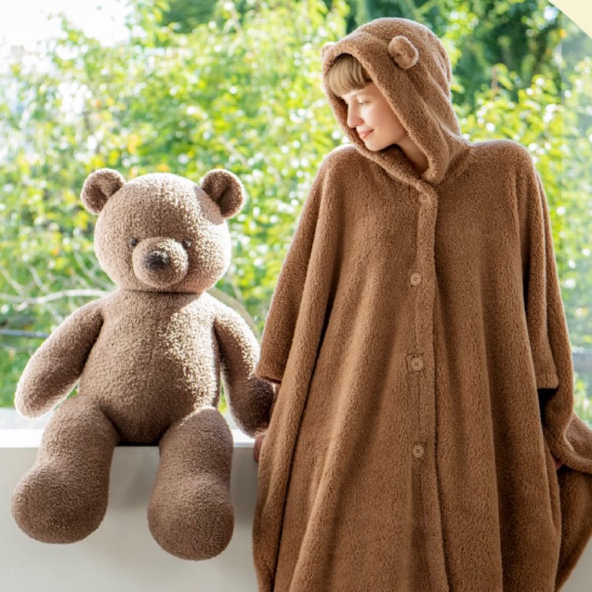 ジェラートピケ 着るブランケット ベアー 新品未使用|PayPayフリマ