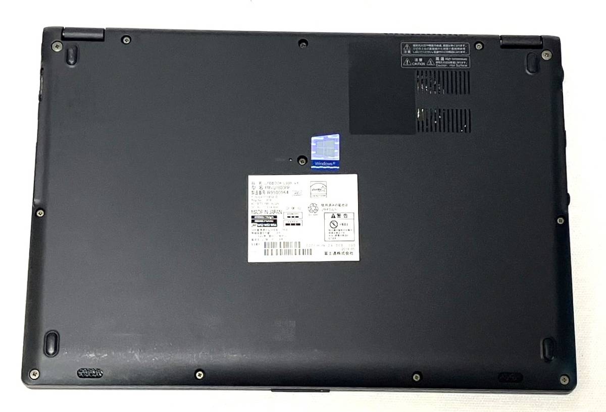 美品 極薄モデル 重量799g LIFEBOOK U938/VX【Corei5 7世代+SSD256GB+