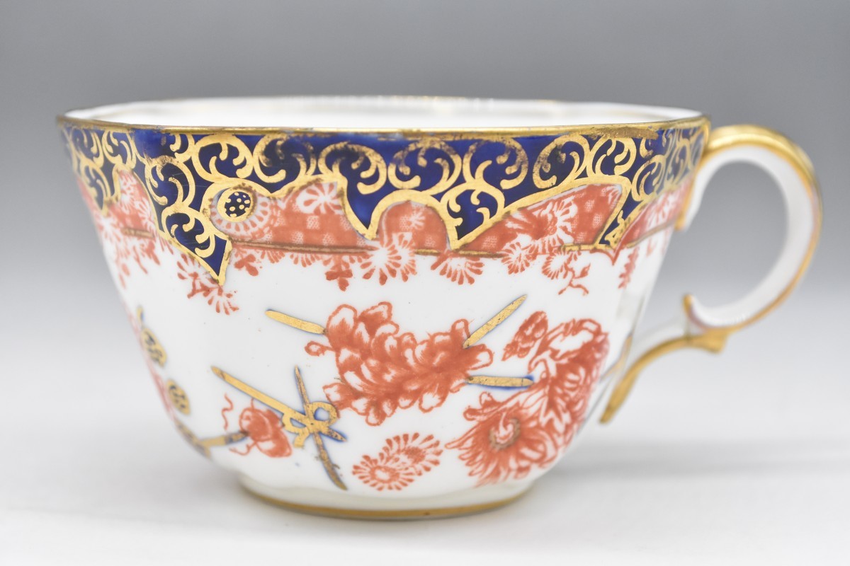 ROYAL CROWN DERBY ロイヤルクラウンダービー 伊万里 オールドイマリ 2649 カップ＆ソーサー セット 英国 食器 アンティーク NU-134G/401_画像3