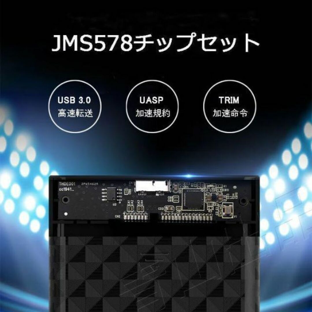 E025 Lenovo USB3.0 外付け HDD 640GB 14_画像2