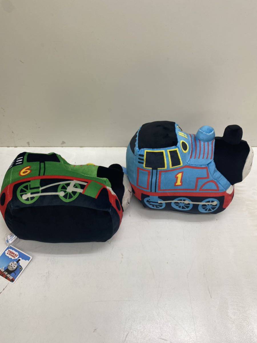 ☆きかんしゃトーマス ふわもちぬいぐるみ☆トーマス パーシー 全2種セット THOMAS きかんしゃ ぬいぐるみ 新品タグ付き♪_画像4