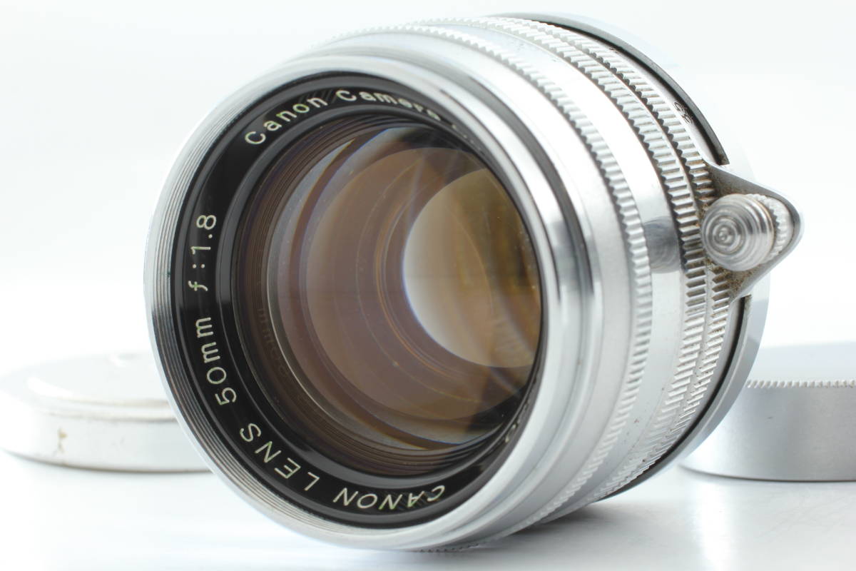 Canon キヤノン 50mm f/1.8 L L39 Leica ライカ スクリューマウント #428-