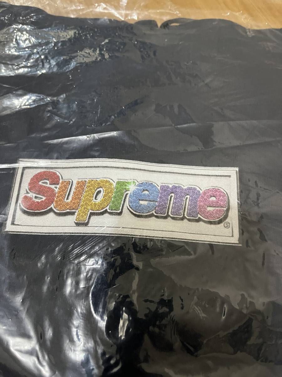 22SS Supreme Bling Box Logo Hooded Sweatshirt ネイビーXL 未使用新品