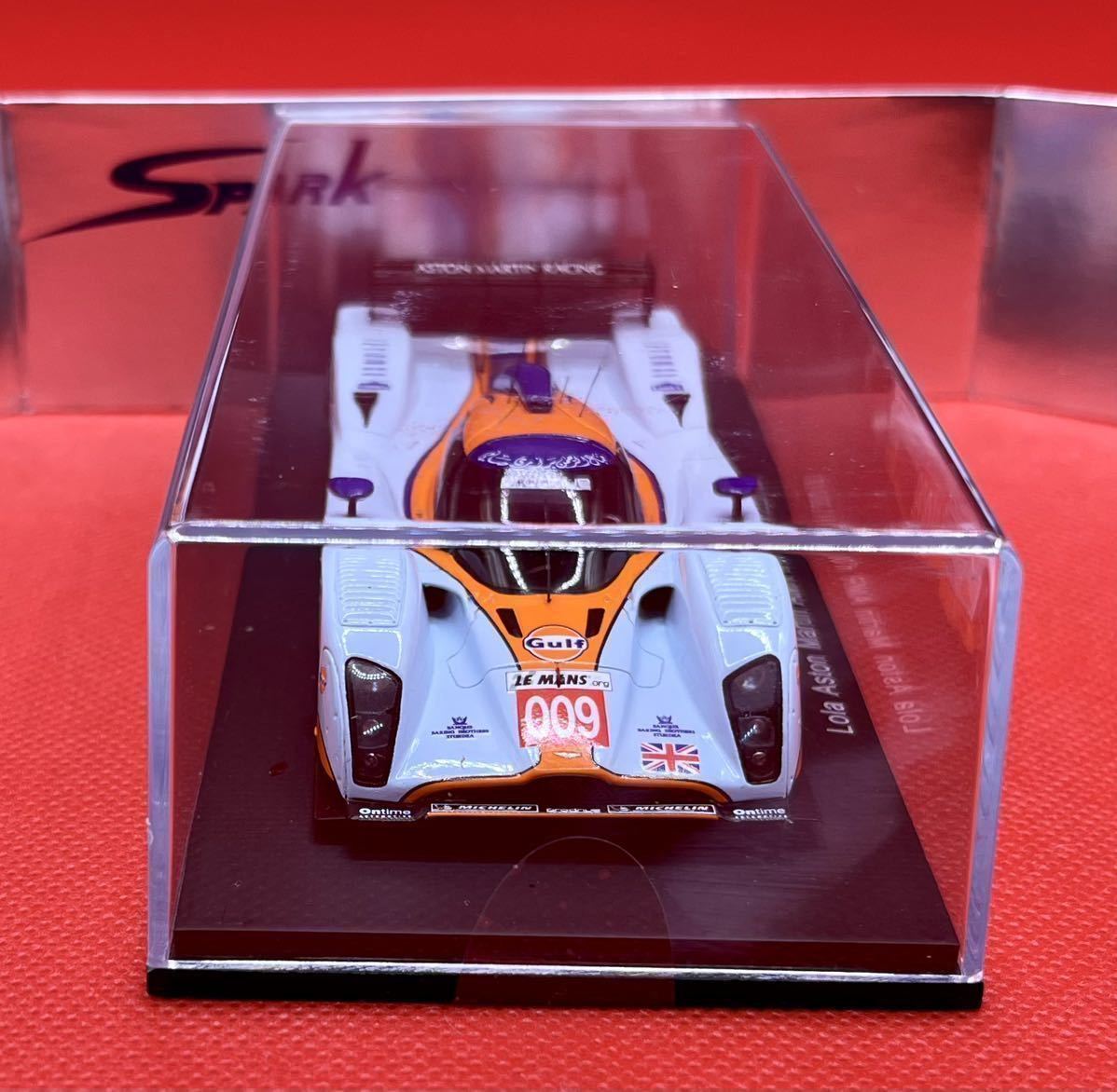 スパーク 1/43 Spark Lola Aston Martin AMR #009 Gulf LM 2010 S2560 ローラ アストンマーチン AMR ルマン ガルフ　_画像4