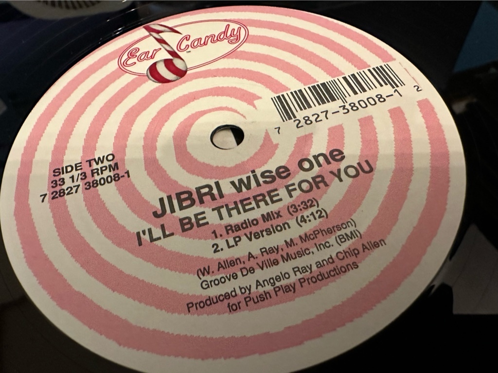 12”★Jibri Wise One / I’ll Be There For You (45 King Remix) / クラシック！の画像1