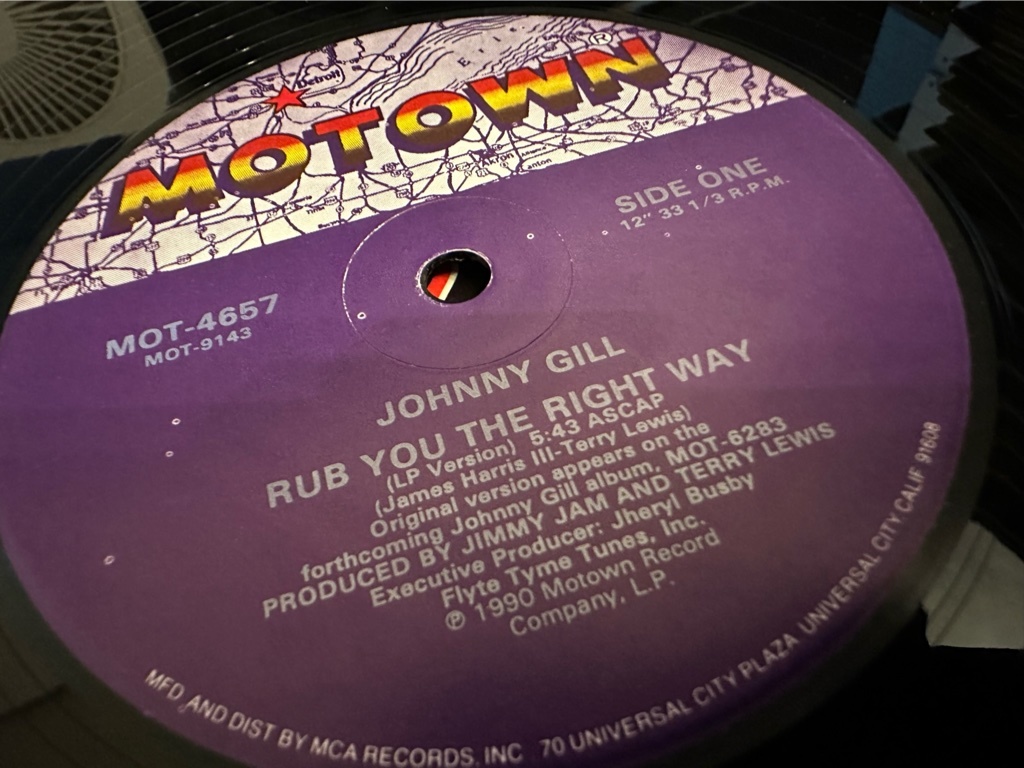 12”★Johnny Gill / Rub You The Right Way / Jimmy Jam And Terry Lewis / New Jack Swing！_画像4