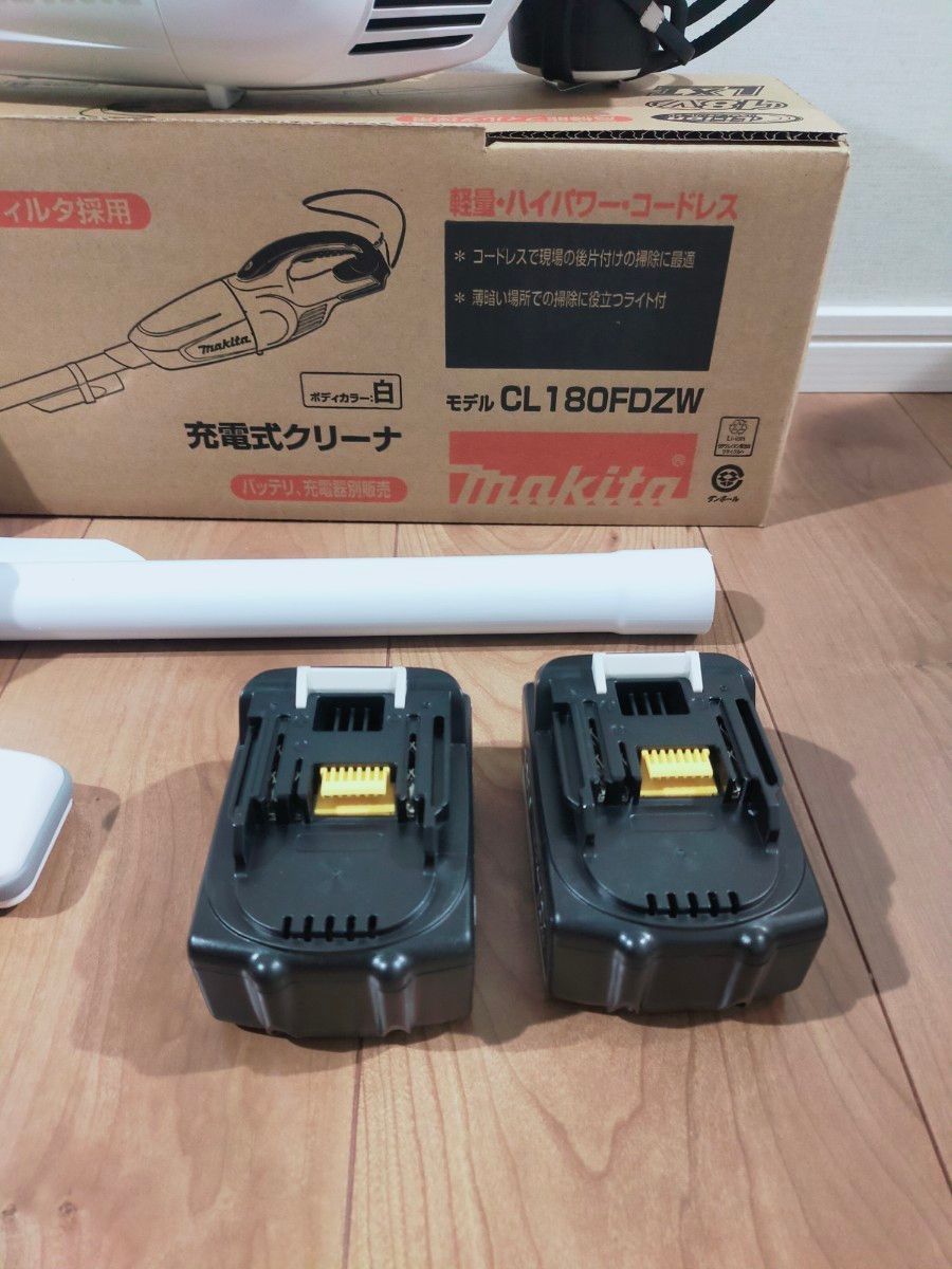 新品・未使用 マキタ 18V充電式クリーナー セット 掃除機 CL180 Yahoo