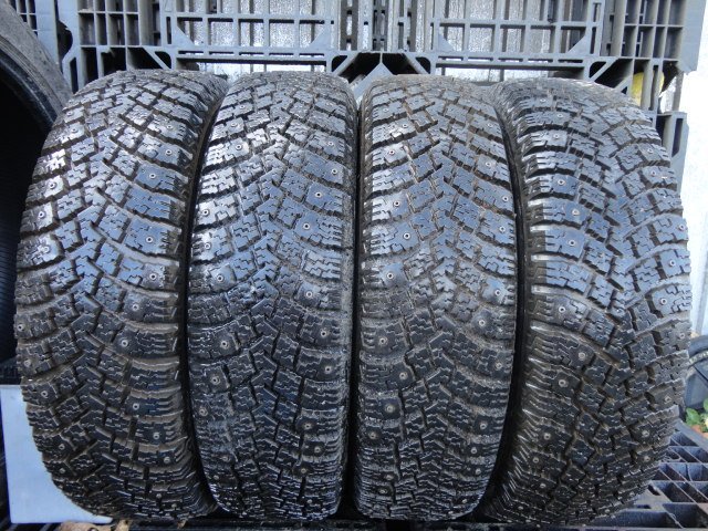 ●5282 ピン付き 深溝9.5分山 ノキアン HAKKAPELIITTA1 155/70R13 4本_画像1