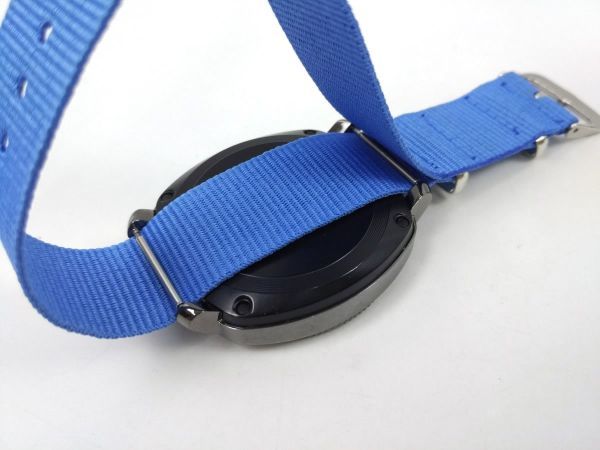 nato модель нейлоновый милитари ремешок наручные часы текстильный ремень голубой 20mm