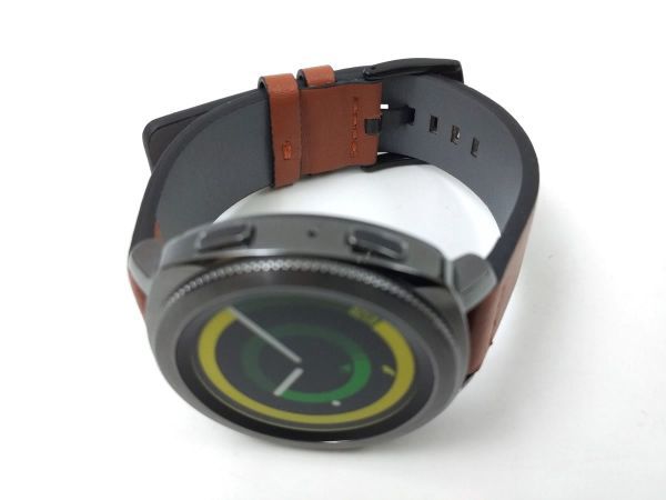 腕時計バンド 20mm 交換ストラップ レザー 本革 クイックリリース ブラウンX黒_画像1
