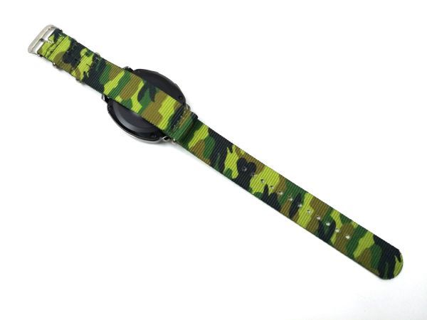  nylon made military strap nato type wristwatch cloth belt camouflage camouflage 20mm