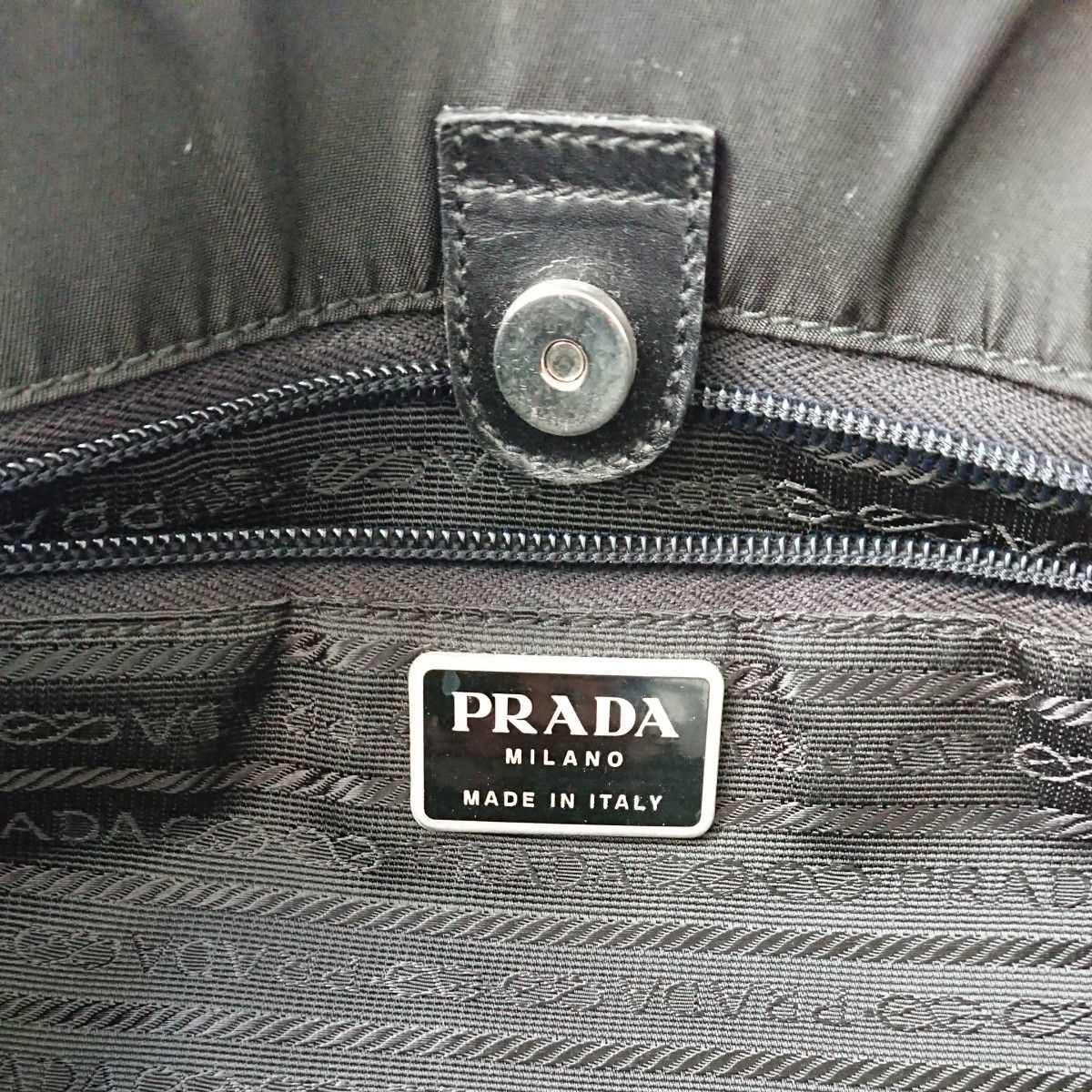 PRADA プラダ ハンドバッグ ナイロン ミニバック NERO