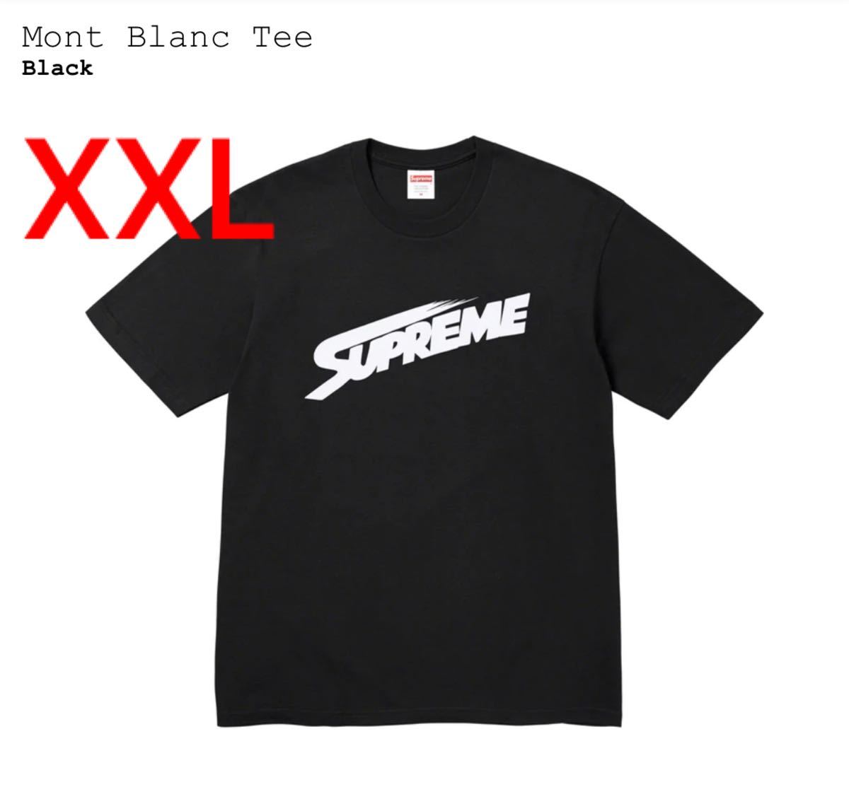 Supreme Mont Blanc Tee シュプリーム モンブラン Tシャツ BLACK