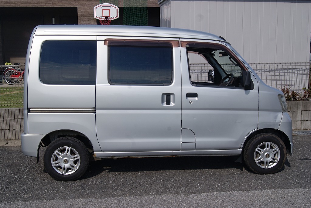  vehicle inspection "shaken" attaching! rare 5MT Daihatsu Hijet Cargo van DX carrier Flat . is possible to do S330V non-genuine aluminum wheel ETC privacy glass 