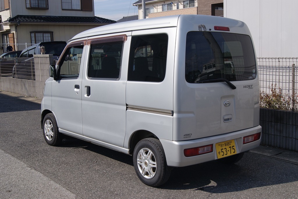 vehicle inspection "shaken" attaching! rare 5MT Daihatsu Hijet Cargo van DX carrier Flat . is possible to do S330V non-genuine aluminum wheel ETC privacy glass 