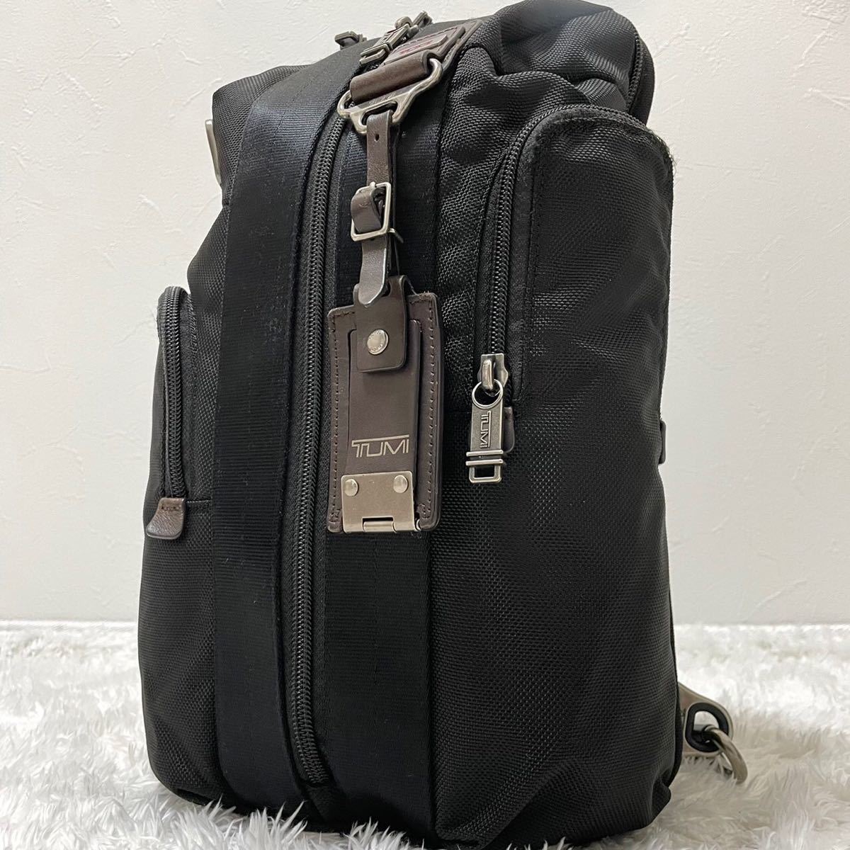 大人気新作 ALPHA ボディバッグ TUMI 美品☆トゥミ BRAVO 22318